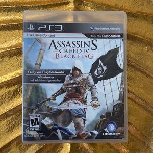 Ps3 playstation 3 Assassins creed IV black flag game